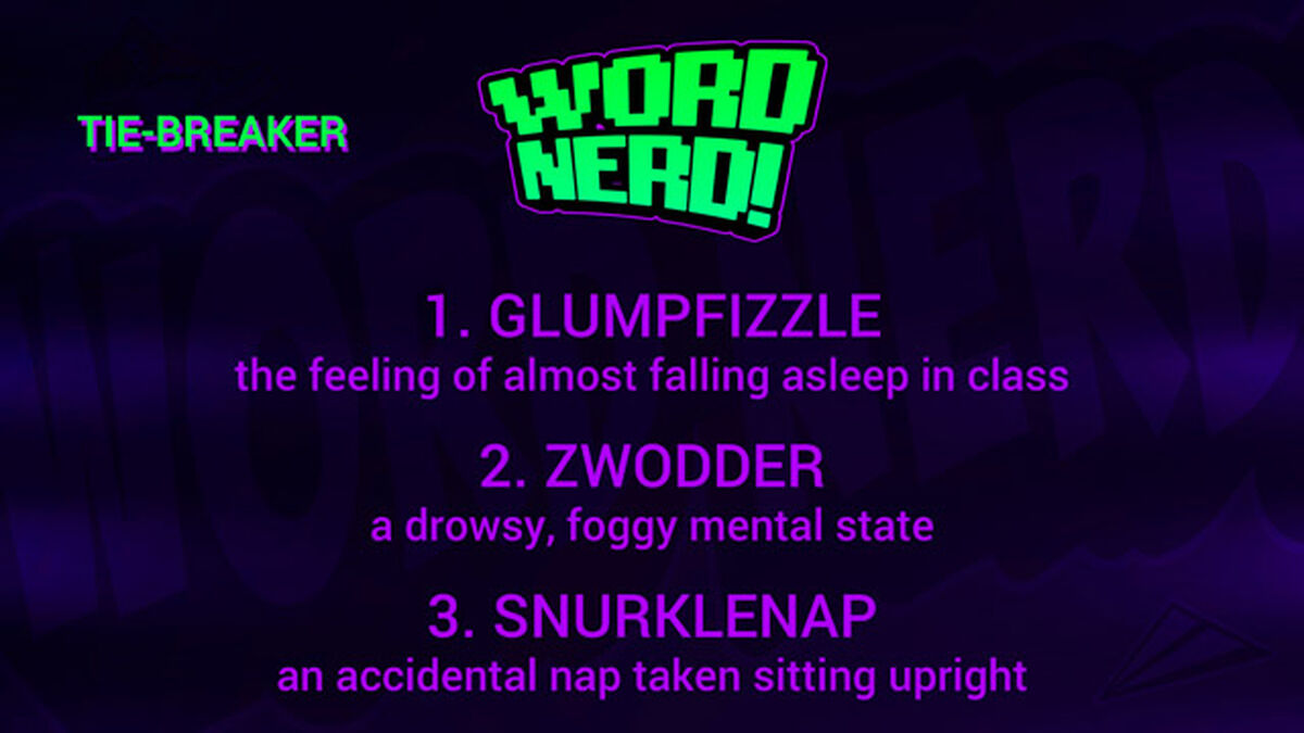 Word Nerd image number null